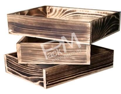 Ящик деревянный без крышки арт. 0302