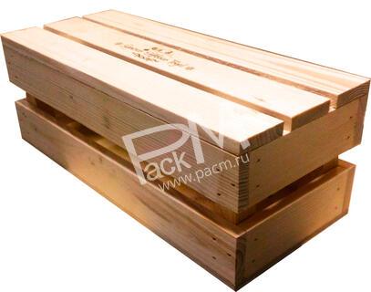 Ящик подарочный реечный под виски арт. 0307 Ящик подарочный реечный под виски арт. 0307