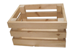 Ящик подарочный реечный без крышки арт. 0308