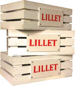 Ящик подарочный реечный без крышки арт. 0323