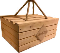 Ящик подарочный реечный с крышкой арт. 0324