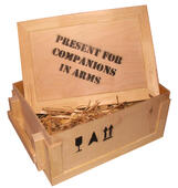 Ящик подарочный фанерный арт. 0330 Ящик подарочный фанерный арт. 0330