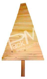 Ёлка деревянная-фанерная арт. 0823