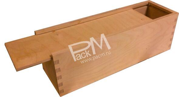 Пенал фанерный под вино арт. 0317