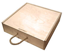 Пенал фанерный с ручкой арт. 0355