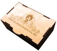 Сувенирная коробка из фанеры арт. 0337 Сувенирная коробка из фанеры арт. 0337
