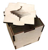 Сувенирная коробка из фанеры арт. 0378