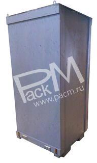 Транспортировочный фанерный ящик с внутренней фиксацией на поддоне арт. 0401