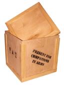 Ящик подарочный фанерный арт. 0328 Ящик подарочный фанерный арт. 0328