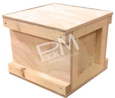 Ящик подарочный почтовый из фанеры с крышкой арт. 0356