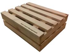 Ящик реечный с крышкой арт. 0366