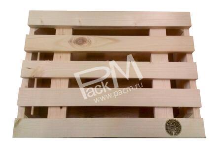 Ящик реечный с крышкой «Дерево» арт. 0367