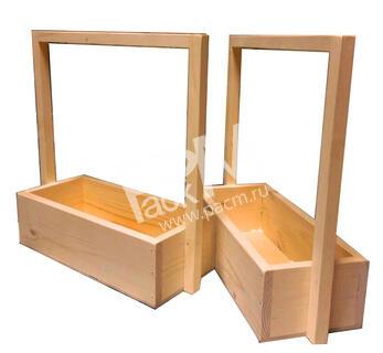 Деревянный ящик под цветы арт. 0713