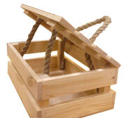 Ящик реечный с крышкой арт. 0334