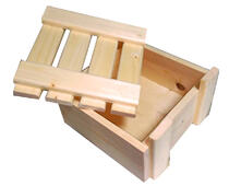 Ящик деревянный с реечной крышкой арт. 0375