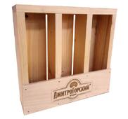 Ящик деревянный для образцов напитков арт. 0382